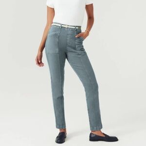 Spanx Stretch Twill Straight Leg Pant Medium